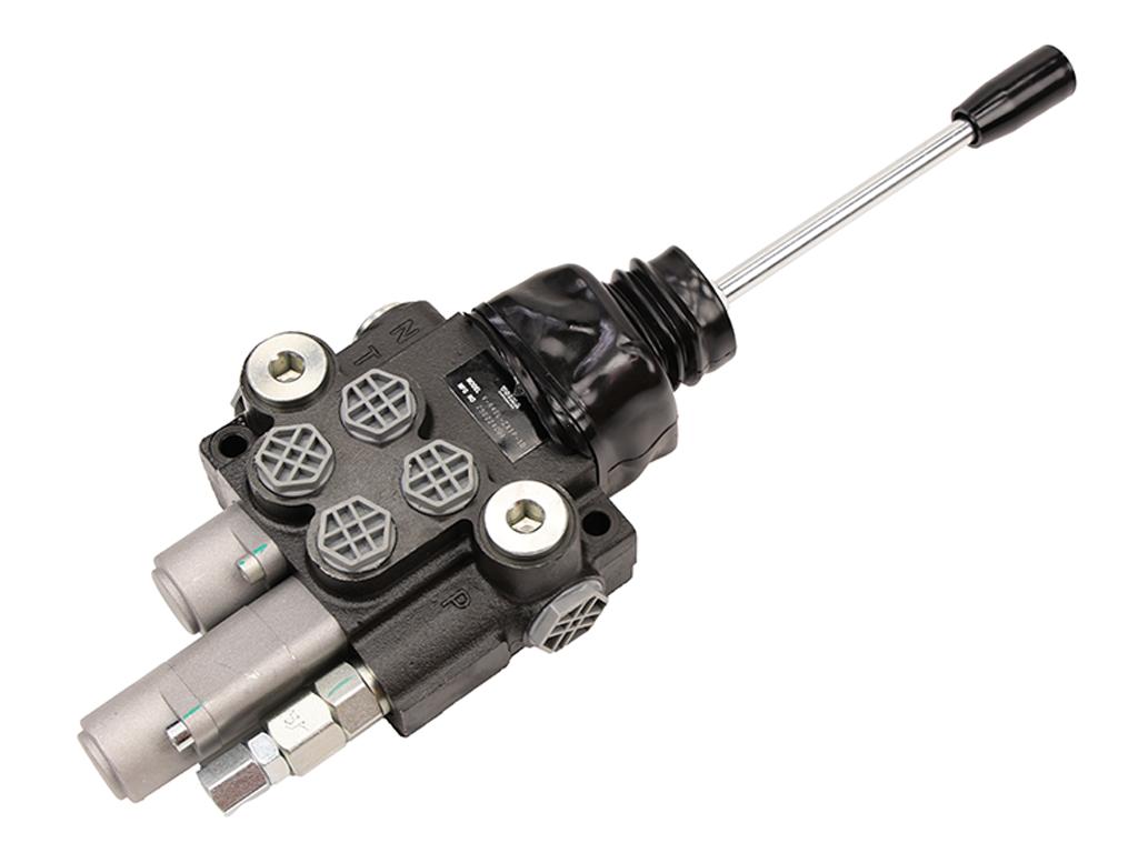 Rozdzielacz hydrauliczny 2-sekcyjny 40L (1-sekcja pływająca) z joystickiem  VOIMA