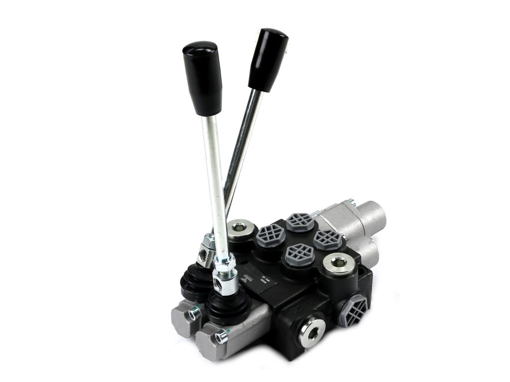 Rozdzielacz hydrauliczny 2-sekcyjny 40L (1-sekcja pływająca)  VOIMA