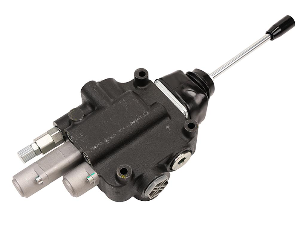 Rozdzielacz hydrauliczny 2-sekcyjny 80L (1-sekcja pływająca) z joystickiem  VOIMA