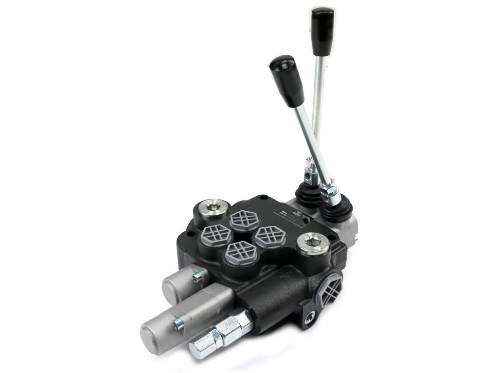 Rozdzielacz hydrauliczny 2-sekcyjny 80L (1-sekcja pływająca)  VOIMA