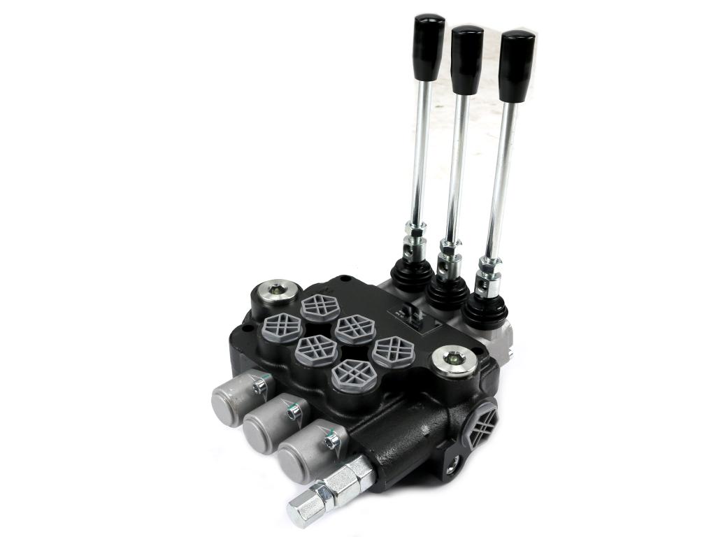 Rozdzielacz hydrauliczny 3-sekcyjny 80L VOIMA