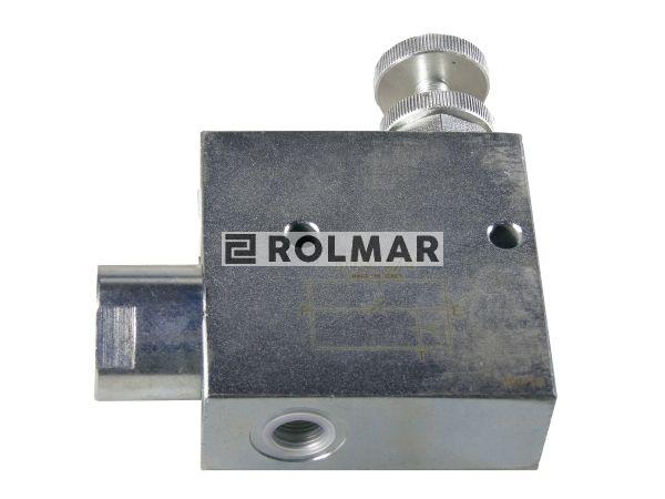 Regulator przepływu 3/8" przepustowość 50L.