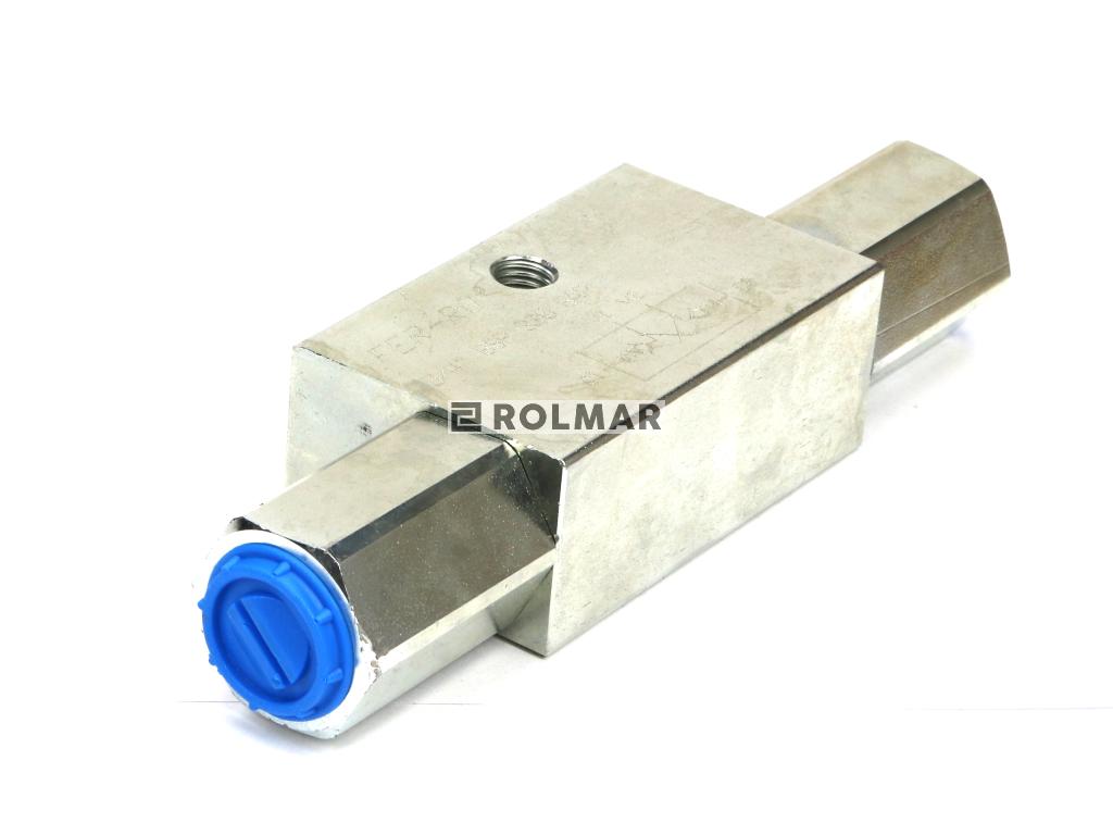 Zawór zwrotny bliźniaczy sterowany VBPDE 3/4" - 320bar - 90l/min - (zamek hydrauliczny)