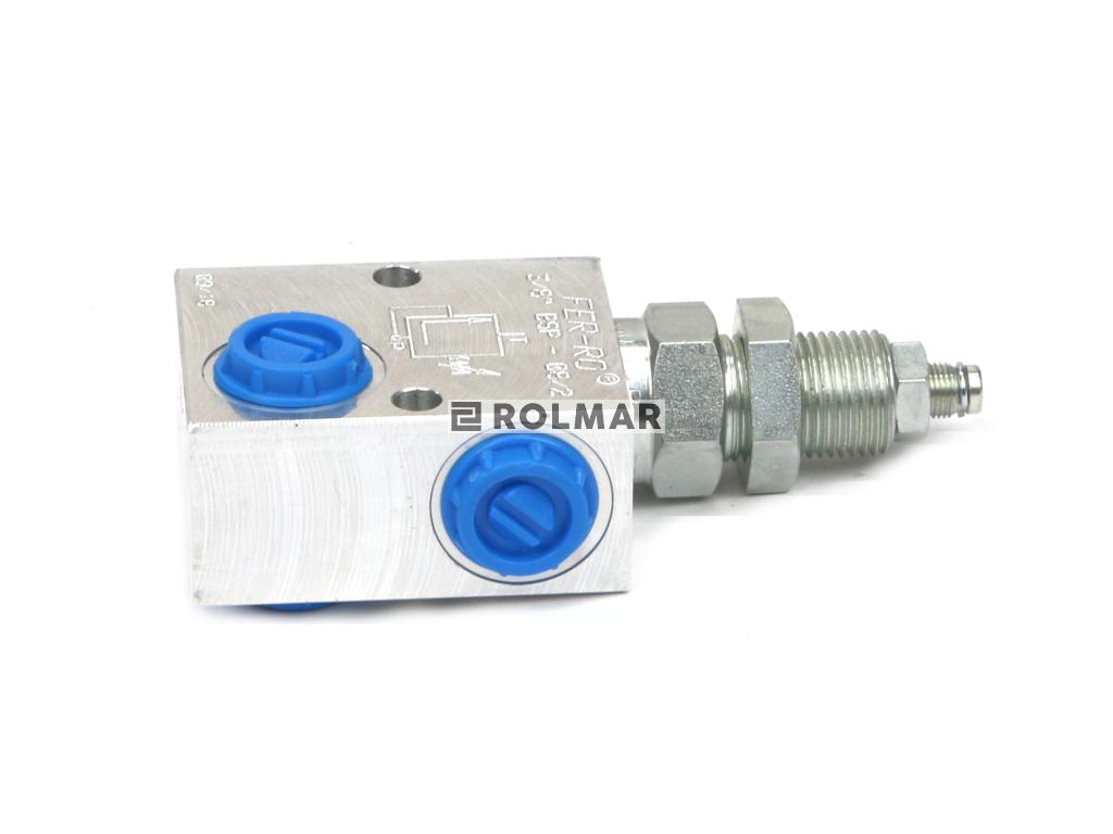 Zawór przelewowy VMP 3/8" (imbus) 40L (50-350 bar)