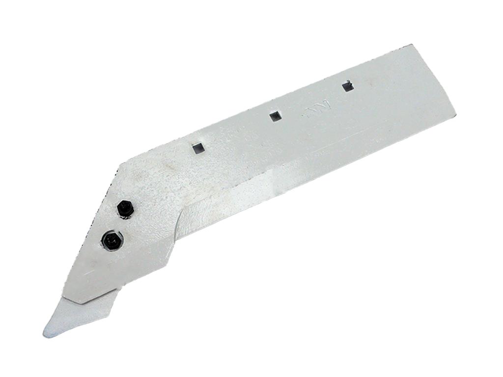 Lemiesz 4-skibowy z dłutem zastosowanie PR48 grubość 12mm Unia Pług stal borowa WARYŃSKI