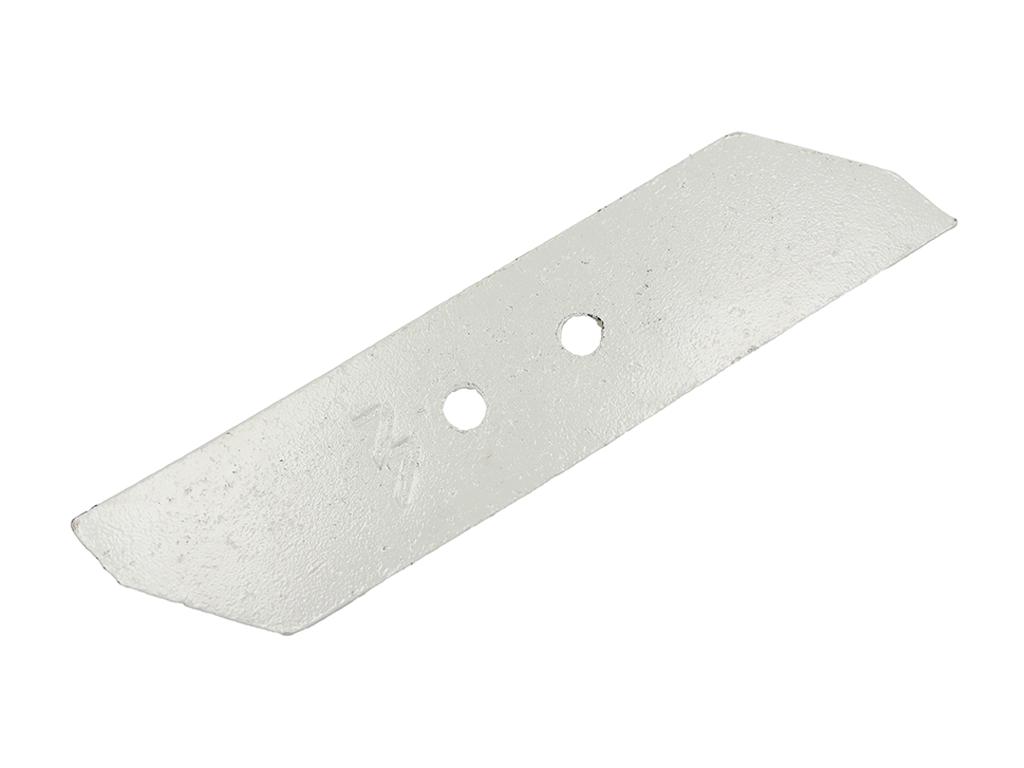 Dłuto nakładka lemiesza prawe dwuotworowe 15 mm zastosowanie VIS/17 XL Unia Pług stal borowa WARYŃSKI