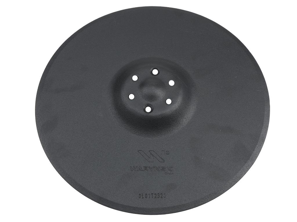 Talerz tarcza redlicy fi 340, mocowanie 6/60mm grubość 3.2mm, zastosowanie Horsch 23010201, Waryński