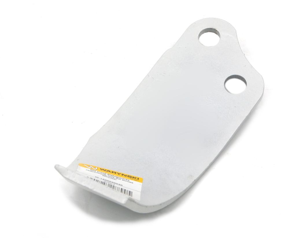 Nóż prawy Glebogryzarka zastosowanie Unia stal borowa Waryński