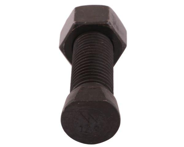 Śruba kpl. płużna oval z jednej strony ścięta M16x65 mm kl.12.9 zastosowanie Kverneland Waryński M16X65OV1 ( sprzedawane po 10 )