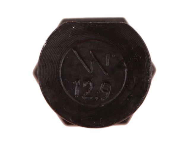 Śruba kpl. płużna oval z jednej strony ścięta M16x80 mm kl.12.9 zastosowanie Kverneland Waryński M16X80OV1 ( sprzedawane po 10 )