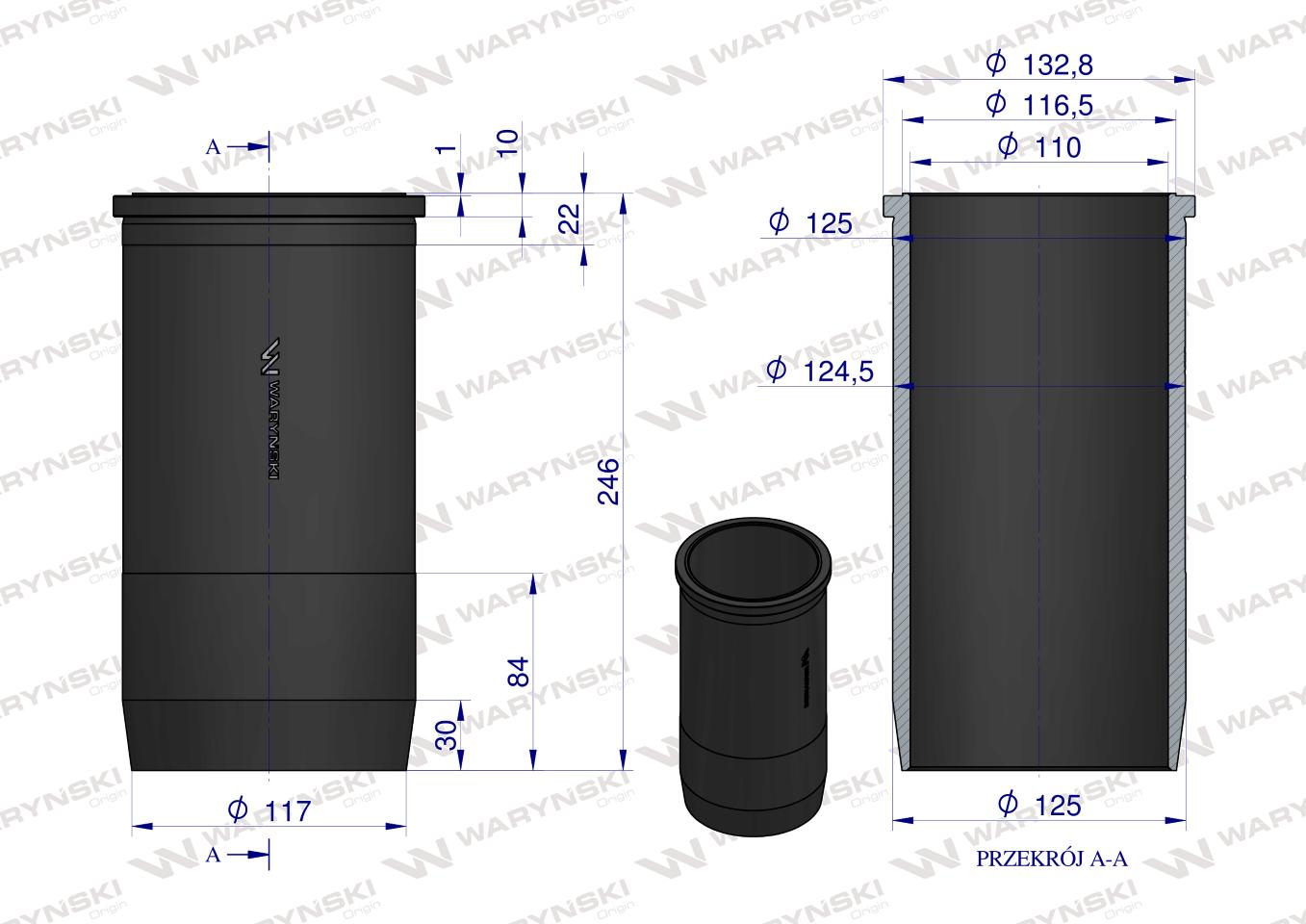 Zestaw naprawczy MTZ-80 Waryński