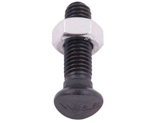 Śruba kpl. redliczkowa półokrągła M10x35 mm kl. 8.8 Waryński ( sprzedawane po 25 )