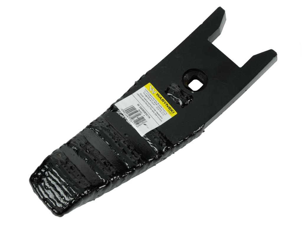 Dziób redlica wzmocniona, napawana zastosowanie Horsch Terrano stal borowa Waryński