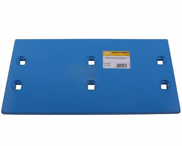 Płoza długa prawa/lewa 3411508 zastosowanie A36H Lemken stal borowa WARYŃSKI