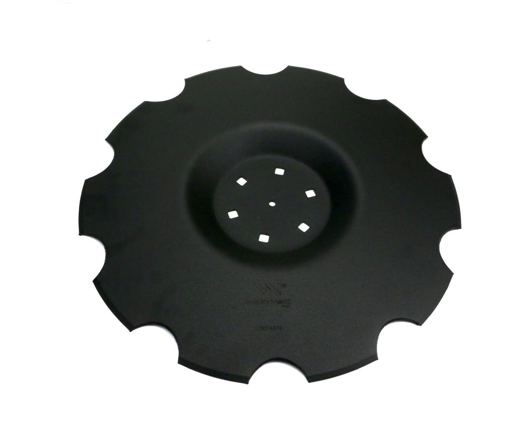 Talerz uzębiony Z-10 fi 560 mocowanie 6/120 grubość 4 mm przetłoczony stal borowa WARYŃSKI R