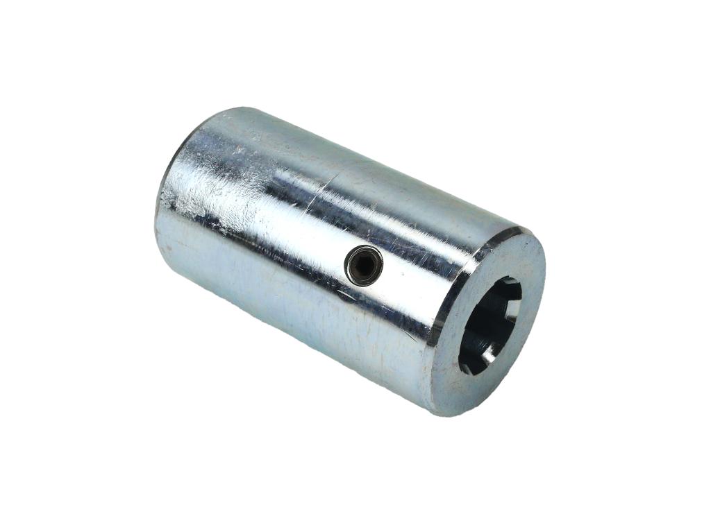 Tuleja, WOM łącząca frezowana 100mm Z6 - 1 1/8, Waryński