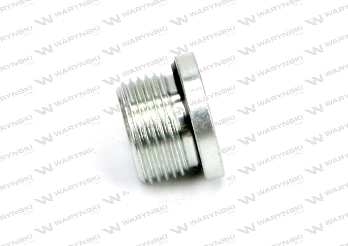 Korek hydrauliczny calowy (na imbus) 1/4" BSP ED Waryński ( sprzedawane po 10 )