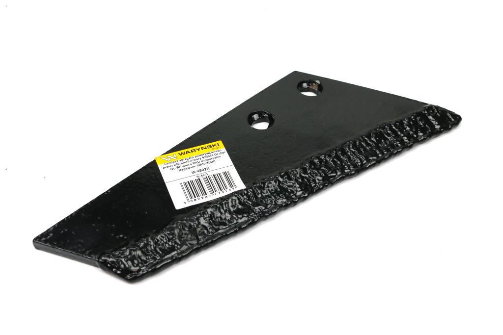 Lemiesz agregatu podorywkowego prawy 260mm/2-otwory 925361 Gruber typ Brodnica RAU Uniwersalne Napawane WARYŃSKI