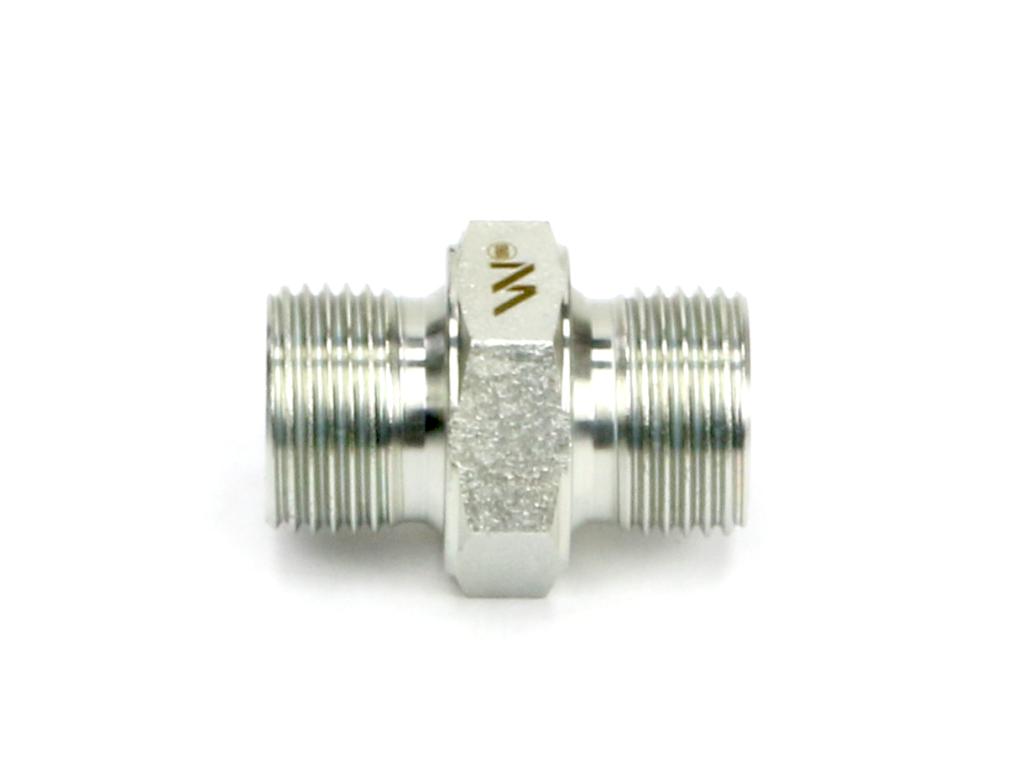 Złączka hydrauliczna calowa BB 3/8" BSP Waryński ( sprzedawane po 10 )