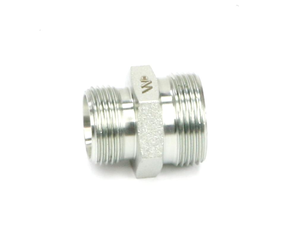Złączka hydrauliczna redukcyjna metryczna BB M22x1.5 15L / M16x1.5 10L (XG) Waryński ( sprzedawane po 10 )