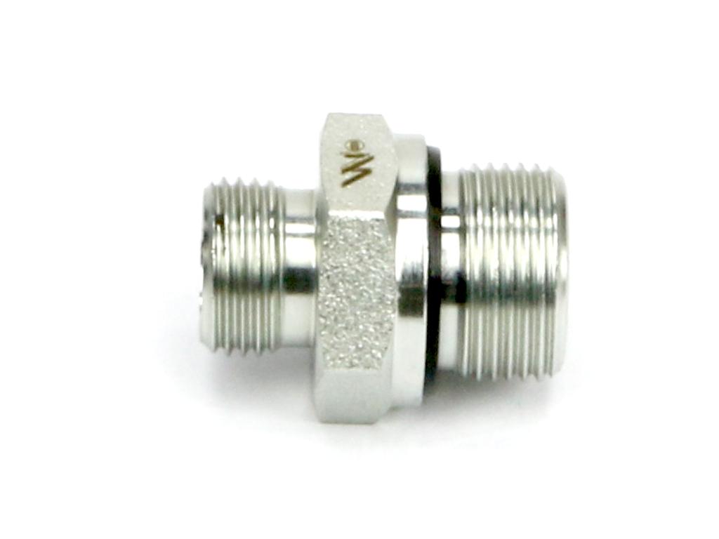 Przyłączka hydrauliczna metryczna BB (XGE) M18x1.5 12L x M22x1.5 ED Waryński ( sprzedawane po 10 )
