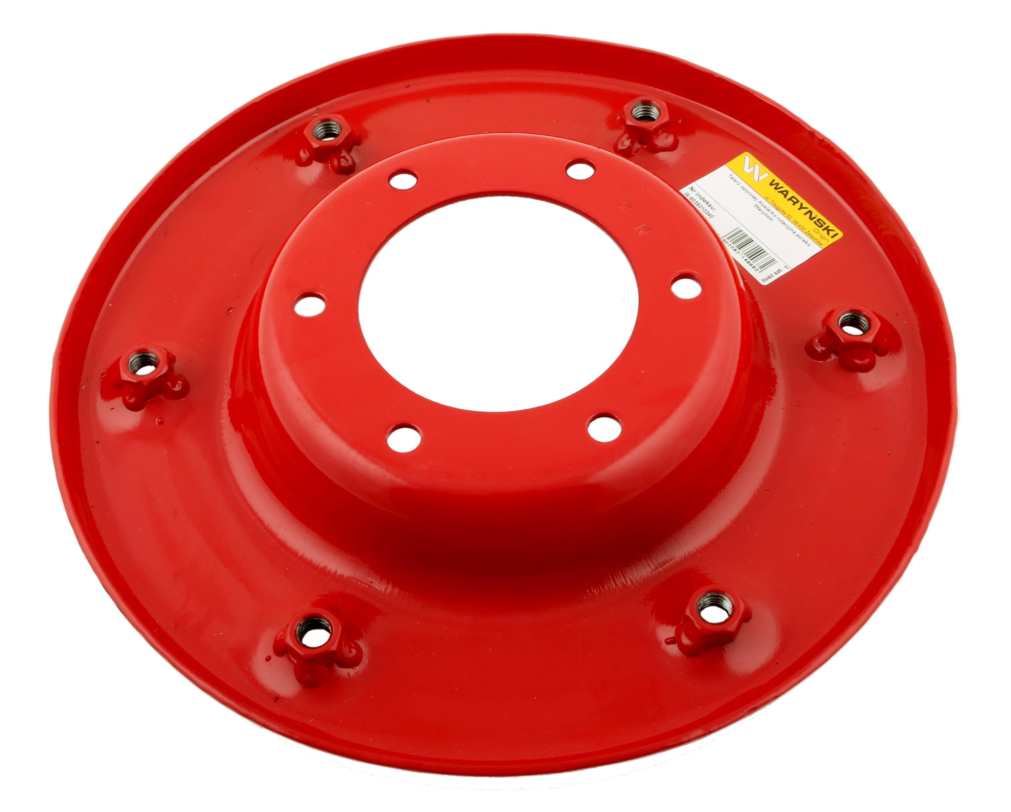 Talerz oporowy Kosiarka rotacyjna polska Waryński