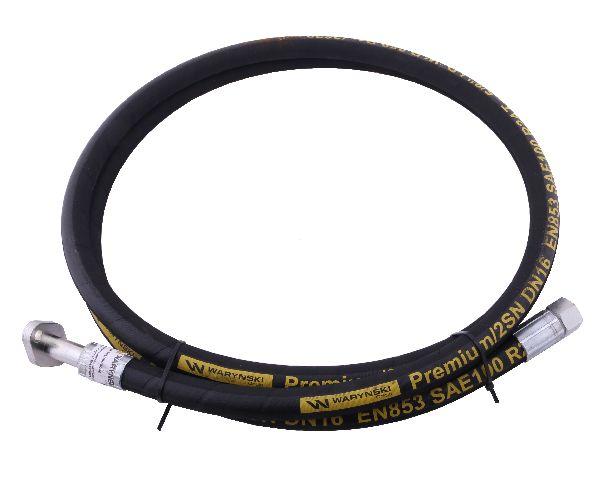 Przewód hydrauliczny 250 bar DN16-2SN prosta kryza L-3100 (5050900170; 5050900040) do Bizon 25.0MPa Waryński