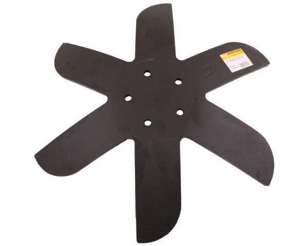 Talerz skrajny lewy Z-6 fi 520 mocowanie 5 / 105mm grubość 8mm zastosowanie Horsch stal borowa Waryński 00311080