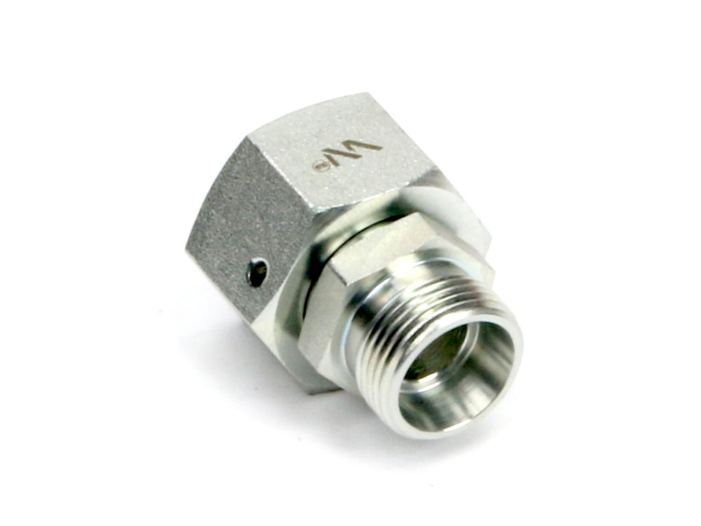 Złączka hydrauliczna metryczna AB (XKOR) A-M22x1.5 15L / B-M18x1.5 12L Waryński ( sprzedawane po 5 )