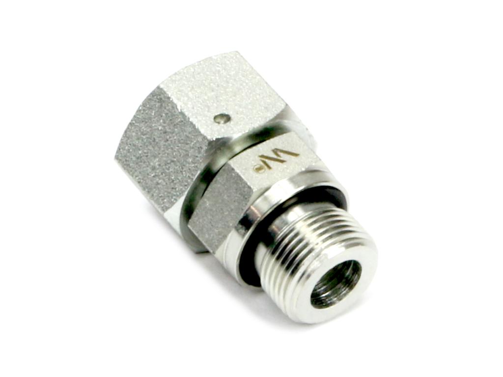 Przyłączka hydrauliczna metryczna AB (EVGE) M14x1.5 08L x M12x1.5 ED Waryński ( sprzedawane po 2 )
