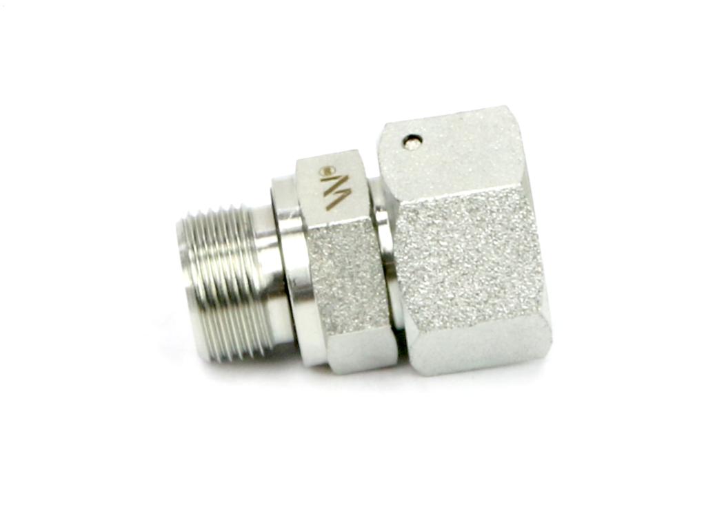 Przyłączka hydrauliczna metryczna AB (EVGE) M14x1.5 08L x M12x1.5 ED Waryński ( sprzedawane po 2 )
