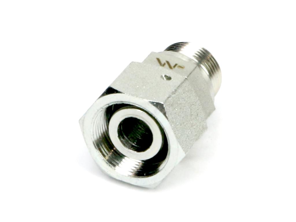 Przyłączka hydrauliczna metryczna AB (EVGE) M16x1.5 10L x M14x1.5 ED Waryński ( sprzedawane po 2 )