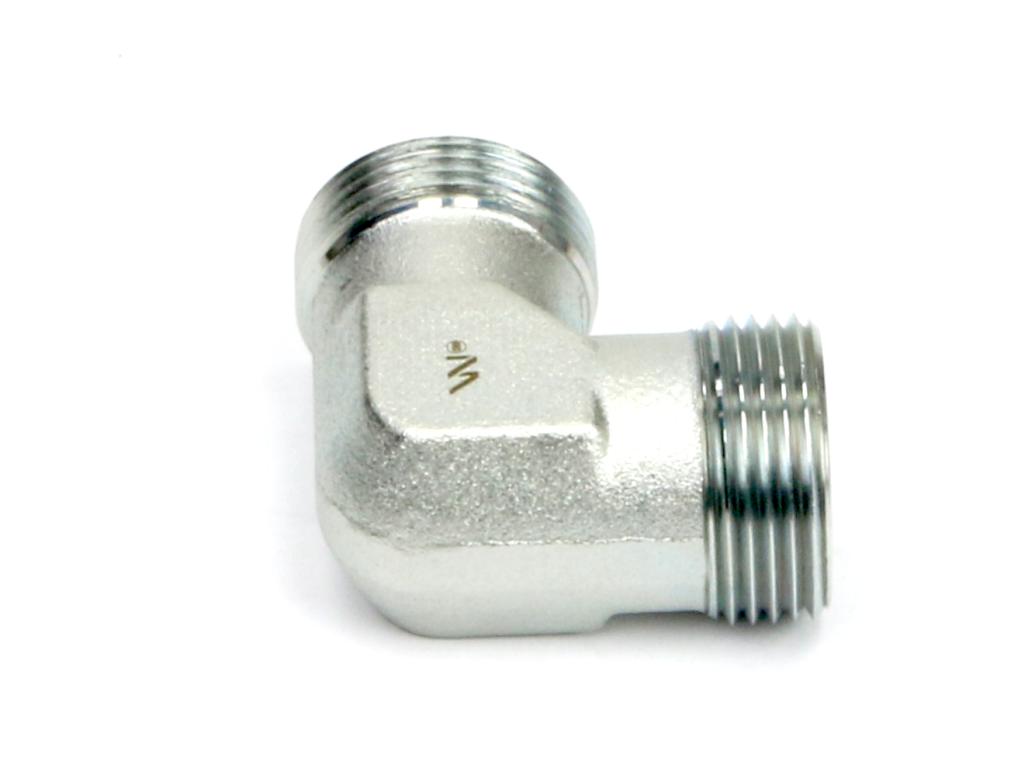 Kolanko hydrauliczne metryczne BB M18x1.5 12L (XW) Waryński ( sprzedawane po 5 )