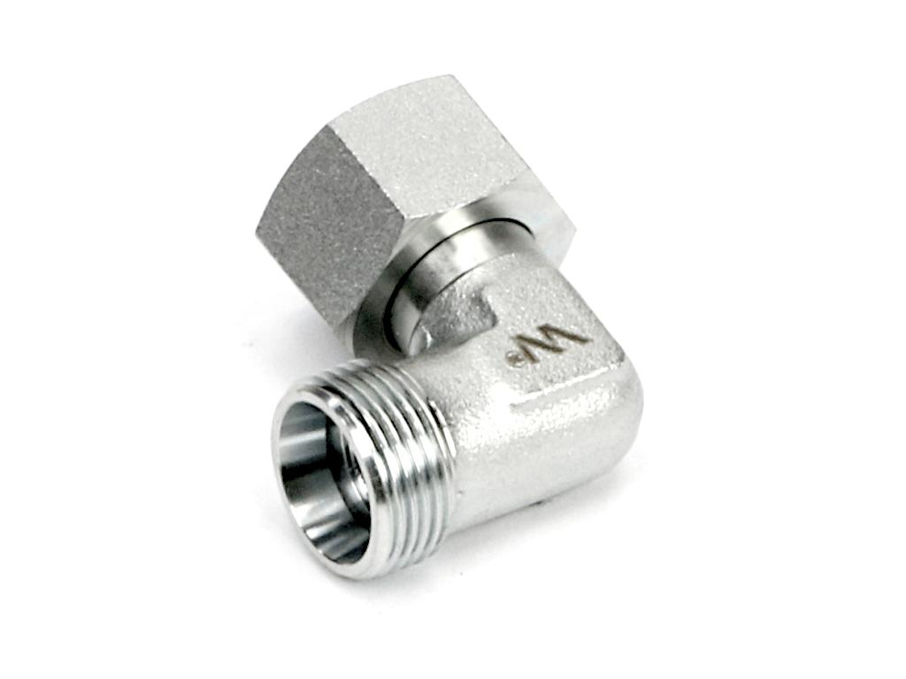 Kolanko hydrauliczne metryczne AB M18x1.5 12L (XEVW) Waryński ( sprzedawane po 5 )