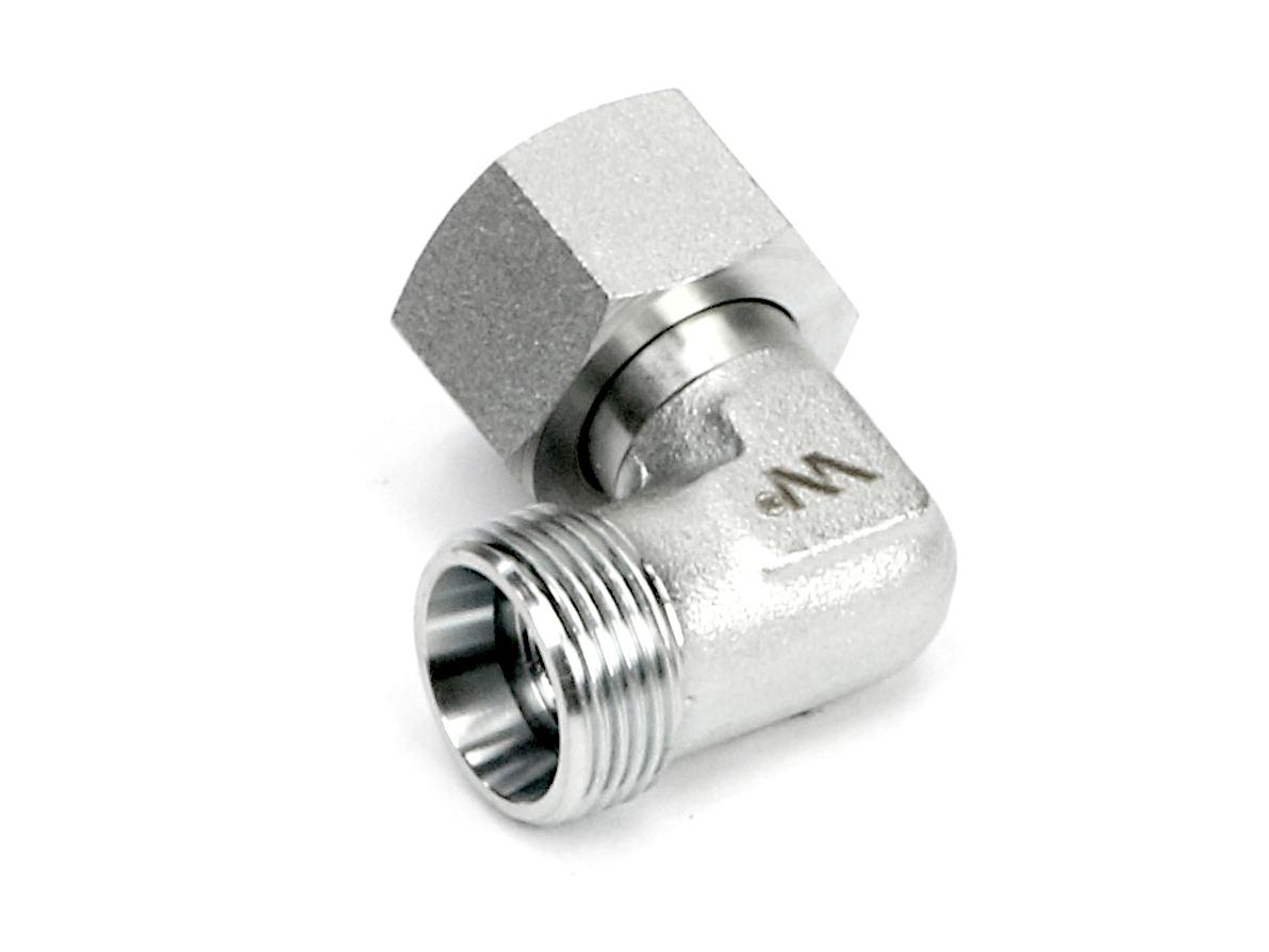 Kolanko hydrauliczne metryczne AB M22x1.5 15L (XEVW) Waryński ( sprzedawane po 5 )