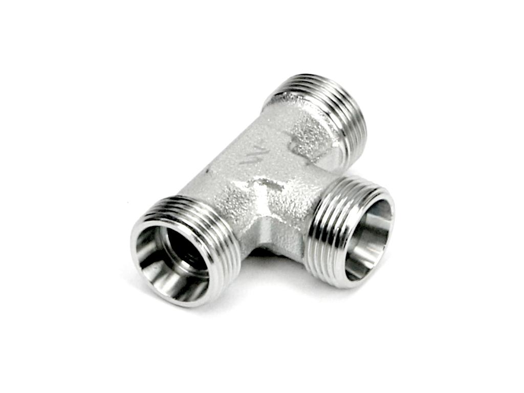 Trójnik hydrauliczny metryczny BBB M18x1.5 12L (XT) Waryński ( sprzedawane po 5 )