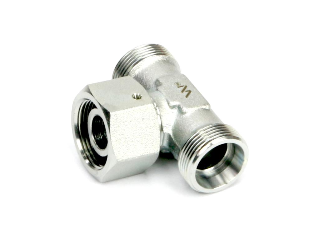 Trójnik hydrauliczny symetryczny metryczny BAB M30x2 22L (XEVT) Waryński