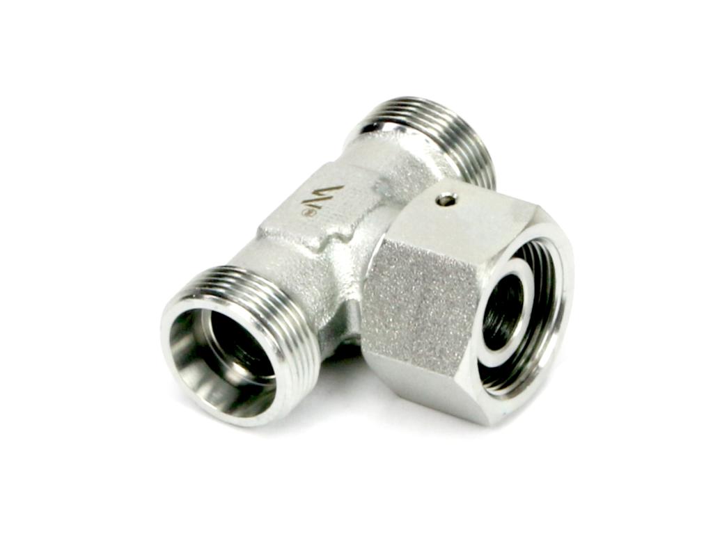 Trójnik hydrauliczny symetryczny metryczny BAB M52x2 42L (XEVT) Waryński
