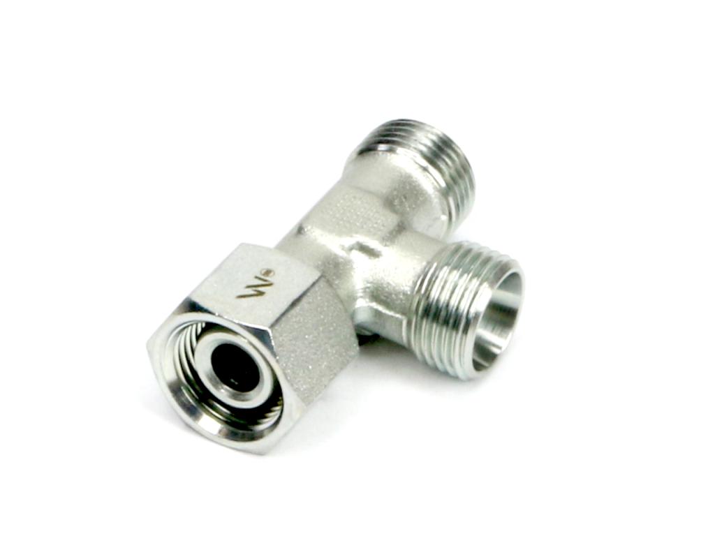 Trójnik hydrauliczny niesymetryczny metryczny BBA M12x1.5 06L (XEVL) Waryński ( sprzedawane po 2 )