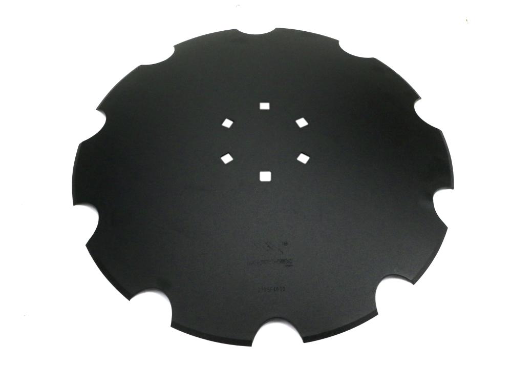 Talerz uzębiony Z-10 fi 560 mocowanie 6/120 grubość 4 mm stal borowa WARYŃSKI R