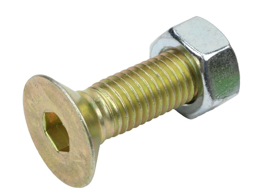 Śruba kpl., M12x40 - imbus klasa 10,9 DIN7991, (sprzedawane po 25), Waryński