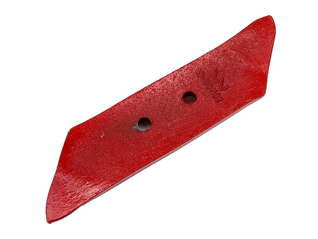 Dłuto, nakładka lemiesza obracalna lewa zastosowanie Vogel&Noot PK801102 Pług  stal borowa WARYŃSKI