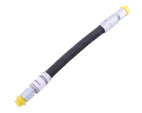 Przewód hydrauliczny 225 bar gwint M12x1.5 proste L-210mm DN06-1SN (AA-06-210; 80600110) 22.5MPa do wskaźników C-385 Waryński