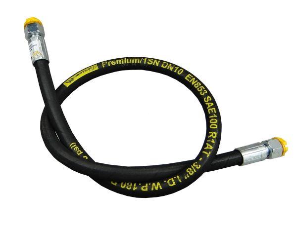 Przewód hydrauliczny gwint M18x1,5 proste L-1000mm DN10-1SN (AA-10-1000; P11P11) 18MPa Waryński