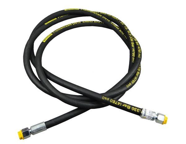 Przewód hydrauliczny 330 bar gwint M18x1,5 proste L-3500mm DN10-2SN (AA-M18X1,5; P11P11) 33MPa Waryński