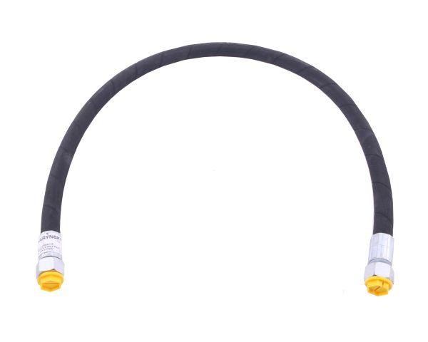 Przewód hydrauliczny 160 bar gwint M22x1.5 prosta płasko/prosta płasko  L-1000mm DN12-1SN 16.0MPa Waryński