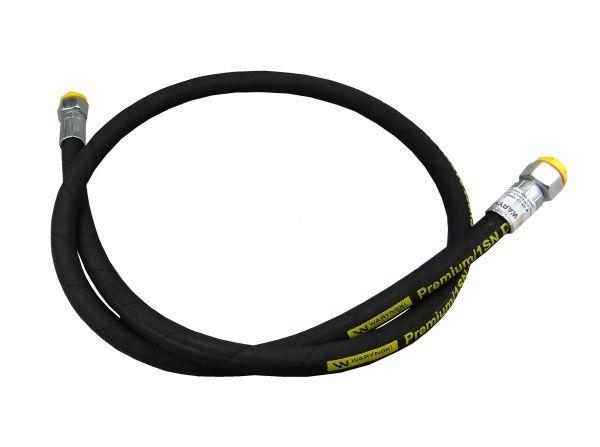 Przewód hydrauliczny gwint M22x1.5 proste L-1600mm DN12-1SN 7214/07-09-000/0 , 7274/07-070/0 Troll (AA-13-1600; P11P11) 16MPa Waryński