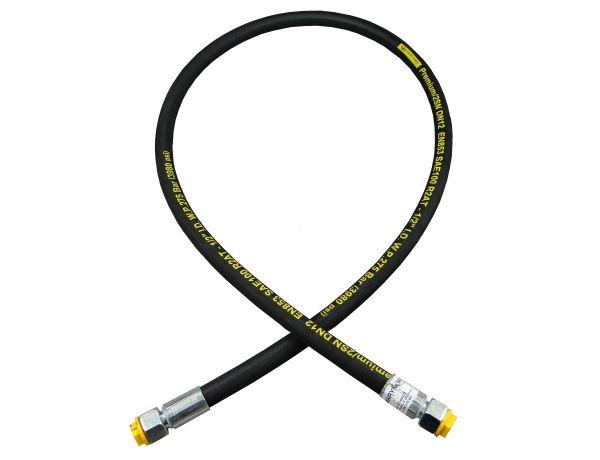 Przewód hydrauliczny 275 bar gwint M22x1.5 proste L-1600mm DN12-2SN 7214/07-09-000/0 , 7274/07-070/0 Troll (AA-13-1600; P11P11) 27,5MPa Waryński