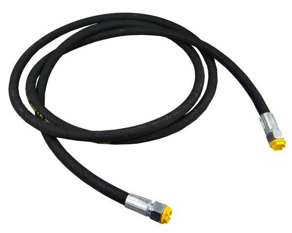 Przewód hydrauliczny gwint M22x1.5 proste L-3500mm DN12-1SN  (AA-13-3500; P11P11) 16MPa Waryński