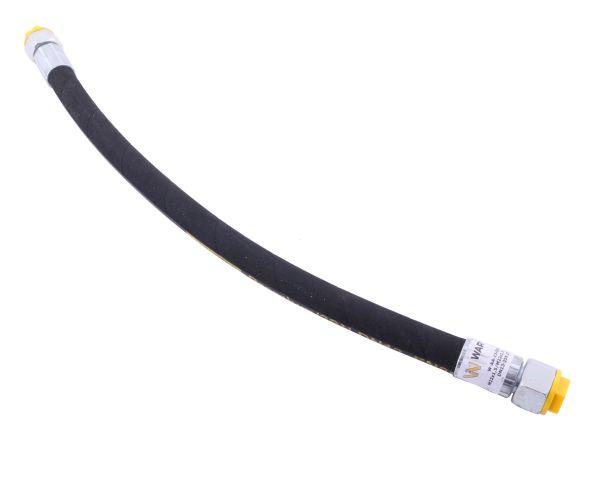 Przewód hydrauliczny 275 bar gwint M22x1.5 prosta stożek/prosta płasko  L-500mm DN12-2SN 27.5MPa Waryński